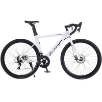 Vélo de route aérodynamique à guidon intégré à dégagement rapide, abordable pour hommes et femmes adultes, Chine