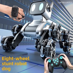 <span class=keywords><strong>Robot</strong></span> chien intelligent à commande vocale interactive - Voiture de cascades à 8 roues contrôlée par geste - Jouet éducatif pour enfants - Product Image 5