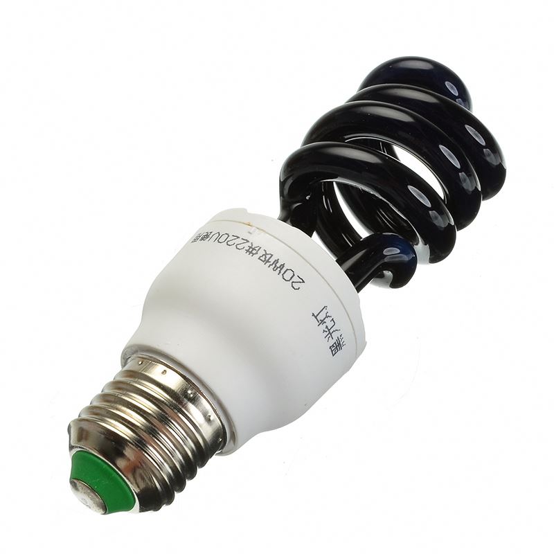 E27 B22 Spiral Tube UV Lamp 40W Black Light Bulb by Neontech - Guangdong Grand Lighting