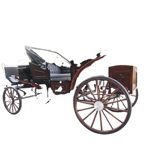 Elegante turismo victoriano turismo boda carro de caballos para la venta - Product Image 6