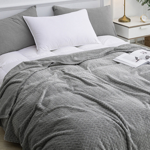 중국 공장 좋은 가격 도매 폴리 에스테르 개인 양털 던지기 담요 슈퍼 소프트 플란넬 담요 - Product Image 2