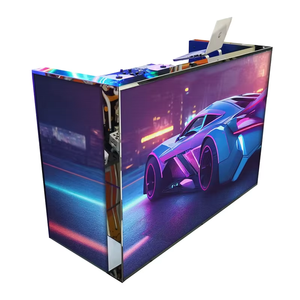 Mesa de DJ con Pantalla LED Curva, <span class=keywords><strong>Video</strong></span> <span class=keywords><strong>Wall</strong></span> 8K, IP65 Impermeable, Garantía de 2 Años, Píxeles de 2.5mm, 800 de Brillo, Color Completo, Alto Contraste - Product Image 1