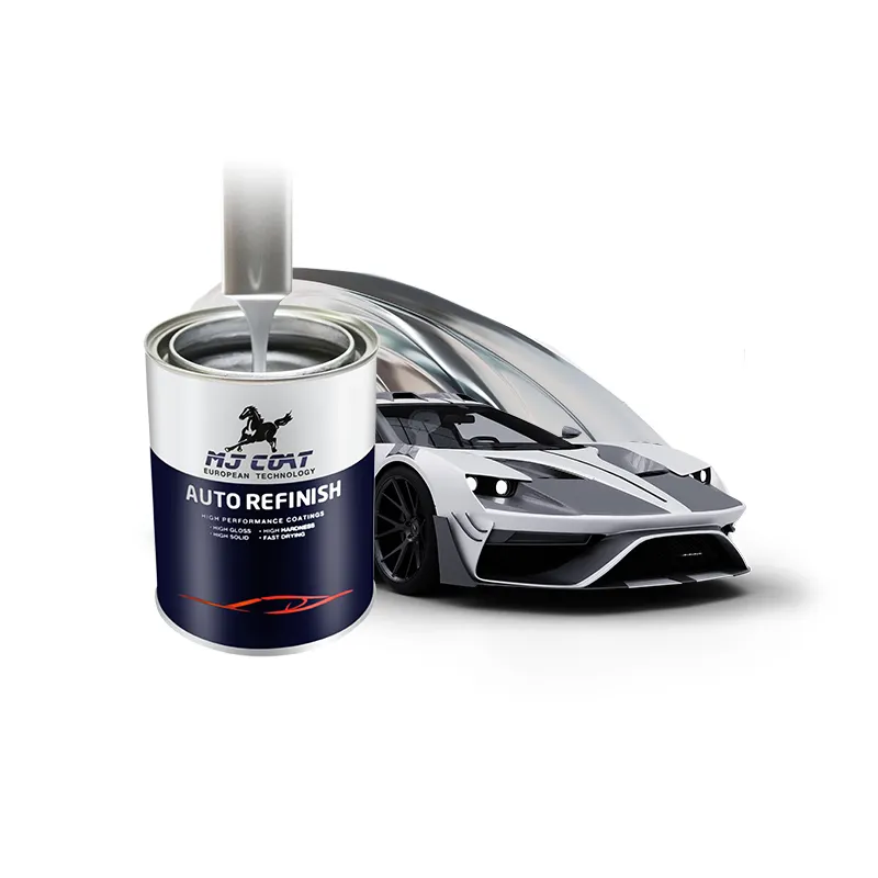 Top 2K Reparación de revestimiento de color automotriz pintura de coche metálica pinturas de capa base de coche