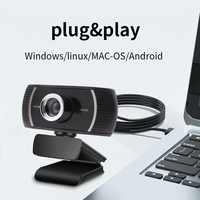 Web Kamerası Bilgisayar Mini Web Kamerası Usb Stok 480P Full Hd Video Konferans Güvenlik Kamerası Web Kamerası Bilgisayar İçin Kamera Hd 640*480 CMOS
