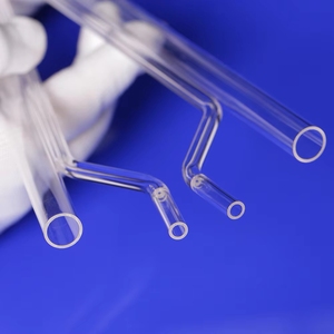 Tubi in Quarzo Trasparente Galaxy <span class=keywords><strong>Quartz</strong></span> GQ06-6 Resistenti alle Alte Temperature e alla Corrosione, Strumenti in Vetro con Purezza 99,99%+ - Product Image 3