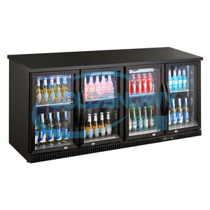 Thương mại bia chai hiển thị <span class=keywords><strong>Cooler</strong></span> 4 cửa kính truy cập bảng Top mini bar hiển thị tủ lạnh - Product Image 5