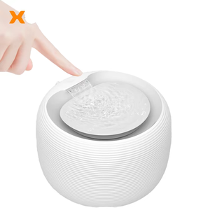 <span class=keywords><strong>Xcho</strong></span> น้ำพุน้ำสัตว์เลี้ยงอัตโนมัติ, 2.5L ควบคุมอัจฉริยะน้ำพุน้ำแมวน้ำพุ20DB ทำจากสเตนเลสและพลาสติกสามารถชาร์จไฟได้ - Product Image 1