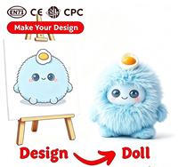 Boneka Elektronik AI Desain Kustom OEM ODM Bersertifikat CPC EN71 Logo Grosir Mini Mangga Kuning Suara Cahaya Isi Ulang Ulang Tahun