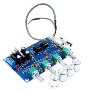 Panneau d'amplificateur à carte d'amplification Audio à double canal, réglage à 4 voies, AC 12V-15V, NE5532, XH-M164 w - Product Image 1