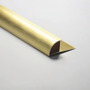 Home Decor Aluminum Alloy Rounded Tile Corner <b>Edge</b> Trim Waterproof Durable CE Certified Vietnam Factory - Product Image 3