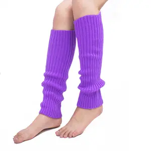 Hot Selling Levendige Neon Gekleurde Slouch Sokken Klassieke Dans Yoga Beenwarmers Voor Vrouwen