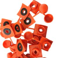 Bouchons de vis en PVC ASA imperméables pour vis à tête hexagonale de toiture auto-perceuses utilisées pour les tuiles de toit