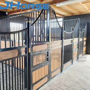 High Quality Smooth Safety Small Horse Stall Stable With Double Hinged Door