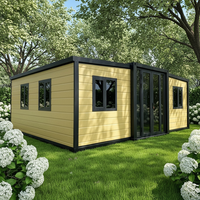 Maison conteneur de luxe 20 pieds 40 pieds Tiny House Maison conteneur préfabriquée JUJIU D-022 Garantie 1 an