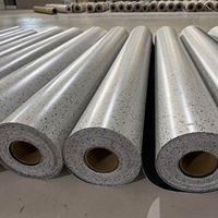 Rouleau de revêtement de sol en PVC antistatique OEM, feuille de vinyle conductrice ESD pour atelier électronique