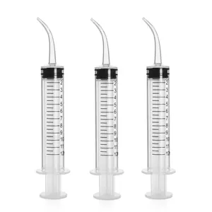 WEGO Disposable12 ml Dental elbow syringe/dental irrigation injection