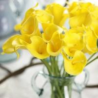 Echte Berührung Calla Lilien Calla Lilien künstliche Calla Lilien für Hochzeiten