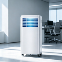 Climatiseur portable 10000 Btu, refroidissement simple, compact, sans installation requise, compresseur à fréquence fixe
