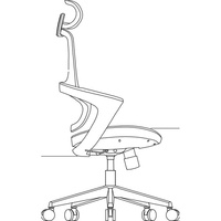 Chaise de bureau ergonomique JOHOOFURNITURE avec appui-tête, fabrication chinoise, chaise de bureau pour salle de conférence, coussin épais confortable
