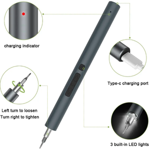 Bộ tua vít <span class=keywords><strong>mini</strong></span> không dây từ tính điện tử Mingtu 28 trong 1, dùng cho sửa chữa nhà cửa, bộ tua vít hiệu quả - Product Image 2