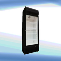 Réfrigérateur vertical Slim Soft Drinks 300L, vitrine réfrigérée pour bières, présentoir réfrigéré