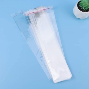 Clear Long Self Adhesive Sealing Cello Bags Thick Plastic OPP Bags for <strong>Chocolate</strong> <strong>Pretzel</strong> - Product Image 4