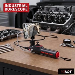 Endoscope d'inspection automobile 6 mm 1 m, Android iOS HD pour la détection de carbone dans la chambre de combustion des moteurs de camions - Product Image 2