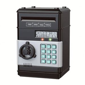 Safes <b>Large</b> Savings <b>Box</b> Mini Atm Electronic Password Money Boxs Hot Sell Musical Power Kids Child <b>Gift</b> Coin Bank - Product Image 1