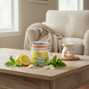 เทียนหอมกลิ่นเลมอนเวอร์บีน่าจากถั่วเหลือง - Product Image 3