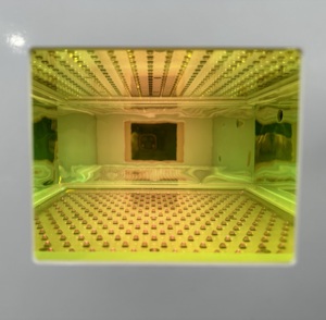 Lámpara LED UV de 4 longitudes de onda con caja de curado, <span class=keywords><strong>purga</strong></span> de nitrógeno sin oxígeno, calentamiento de 810nm para sellado de módulos de batería - Product Image 4