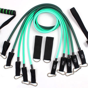 <span class=keywords><strong>Kit</strong></span> de <span class=keywords><strong>Bandes</strong></span> de Résistance <span class=keywords><strong>Élastiques</strong></span> pour Fitness et Thérapie Physique – Ensemble d'Exercices de <span class=keywords><strong>Musculation</strong></span> 11 Pièces - Product Image 2