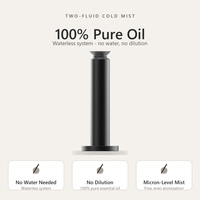 Diffuseur d'arômes à air froid sans eau, brume sèche, sans réservoir d'eau, pour bureau, maison, hôtel