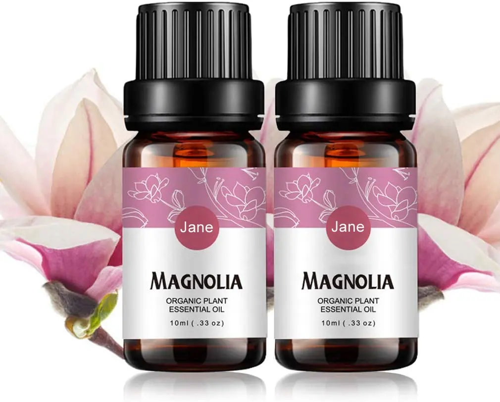 Magnolia Essential Oil 100% Pure Organic Plant Natrual Flower Essential Oil for Diffuser Massage Skin Care - 10ML