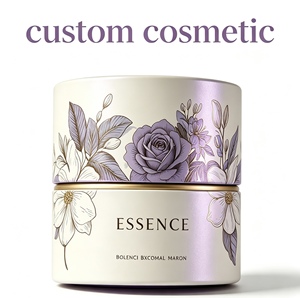 Tubo de Papel Kraft Biodegradable de Lujo Personalizado, Empaque Cilíndrico Impreso de Alta Gama para Cosméticos, Crema Facial y Perfume - Product Image 5