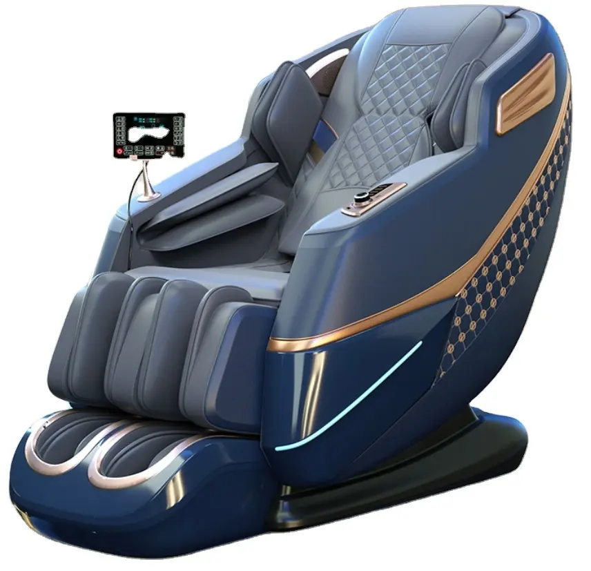 2024 C114 moderne corps complet 4D Shiatsu zéro gravité luxe SL électrique avec fonction de jambe chauffante chaise de Massage pas cher chaud