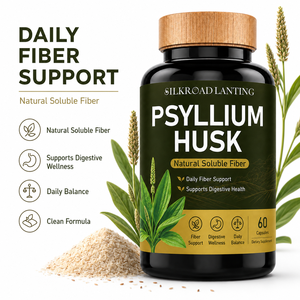 Cápsulas de Psyllium Natural de Alta Calidad con Empaque y Etiqueta Personalizados OEM/ODM, Suplemento para la Salud Intestinal - Product Image 2