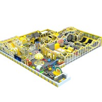 Nouvel équipement de parc d'attractions pour enfants, château gonflable personnalisé de grande taille, trampoline intérieur, toboggan, piscine à balles en PVC/vinyle
