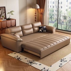 Canapé-lit <span class=keywords><strong>convertible</strong></span> résistant aux griffures de chat avec rangement, idéal pour les petits salons, balcons et bureaux - Product Image 2