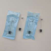Cartouche en verre jetable de 3 ml, écologique, avec couvercle en aluminium, emballage indépendant, flacons stériles pour stylo injecteur
