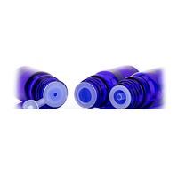 Hengjian 5ml 10ml 15ml 20ml 30ml 50ml 100ml verre bleu huile essentielle cosmétique soins de la peau sérum bouteille avec Euro bouchon à l'épreuve des enfants