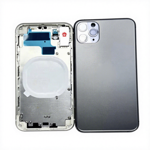 Coque arrière en verre pour <span class=keywords><strong>batterie</strong></span> pour <span class=keywords><strong>iPhone</strong></span> 11 Pro Max Compatible avec <span class=keywords><strong>iPhone</strong></span> 11 - Product Image 2