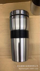 Modern Stainless Steel <b>Cup</b> With Vacuum Insulation and Travel-Friendly Tumbler - Product Image 4