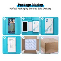Pantalla Táctil LCD OLED de Repuesto Elekworld OEM AMOLED para Samsung Galaxy Note 8, Note 9, Note 10 Plus, Note 20, Sin Sombras de Quemado
