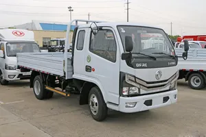 Used Truck Chinese Factory Low Price Trucks 4x2 Rice Transport Cargo Flatbed Truck Deposit Shipment