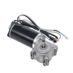 Jkongmotor gw6280 dc 12v 24v 30 52 100 סל "ד תולעת חשמלי מנוע נעילה עצמית עבור תריס מגלגל דלת תריס מגלגל דלת חלונות