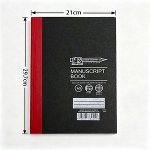 <span class=keywords><strong>Quaderno</strong></span> A4 Personalizzato con Copertina Rigida, 96 Pagine a Righe e Griglia, Rilegatura a Punto per Studenti e Ufficio - Product Image 3
