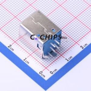 U-B-M9DD-W-2 USB Connector Through hole Component (THT) Connector Type-B USB 3.0 Female Through Hole - Product Image 2