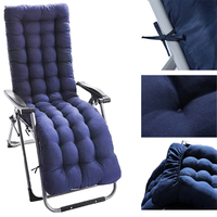 Coussins de chaise longue de jardin pour dropshipping, matelas d'extérieur avec attaches