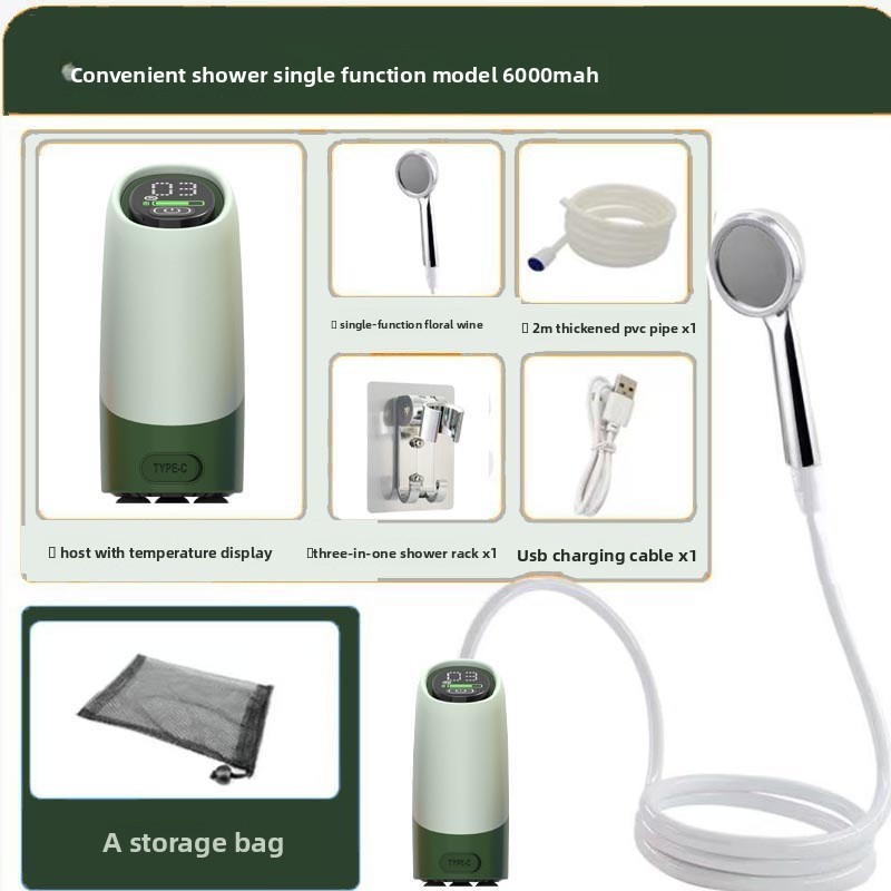6000 mAh Plein Écran [Mesure Intelligente de la Température] Vert