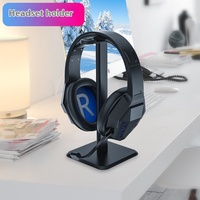 Support de casque portable réglable en alliage d'aluminium Yanjin Z2 avec logo sérigraphié pour café internet, support d'ordinateur et crochet d'affichage